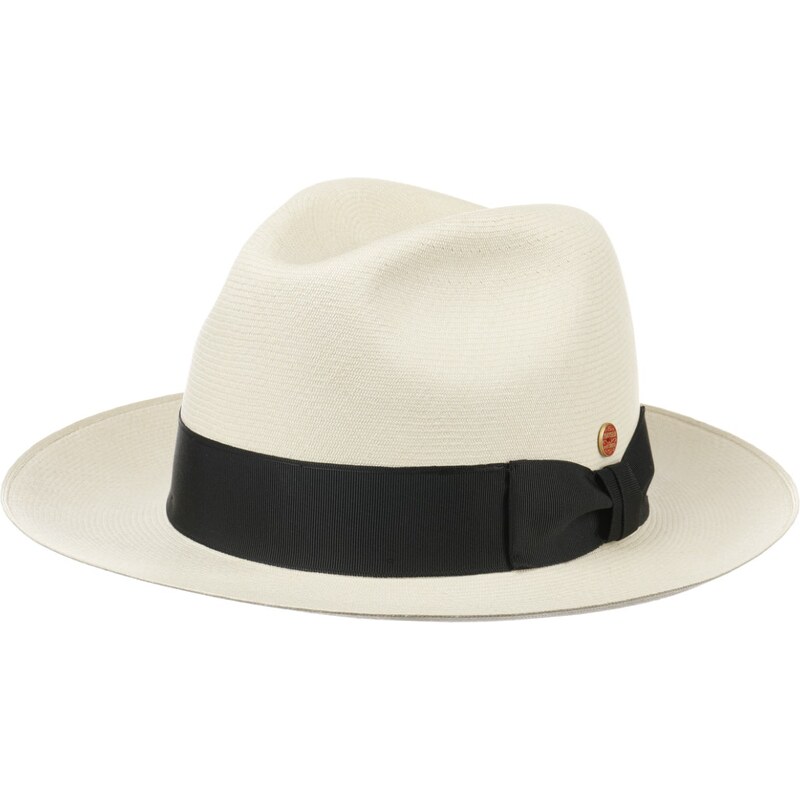 Panamský klobúk Montecristi - klobúk Fedora - limitovaná kolekcia Mayser & Carlsbad Hat Co.