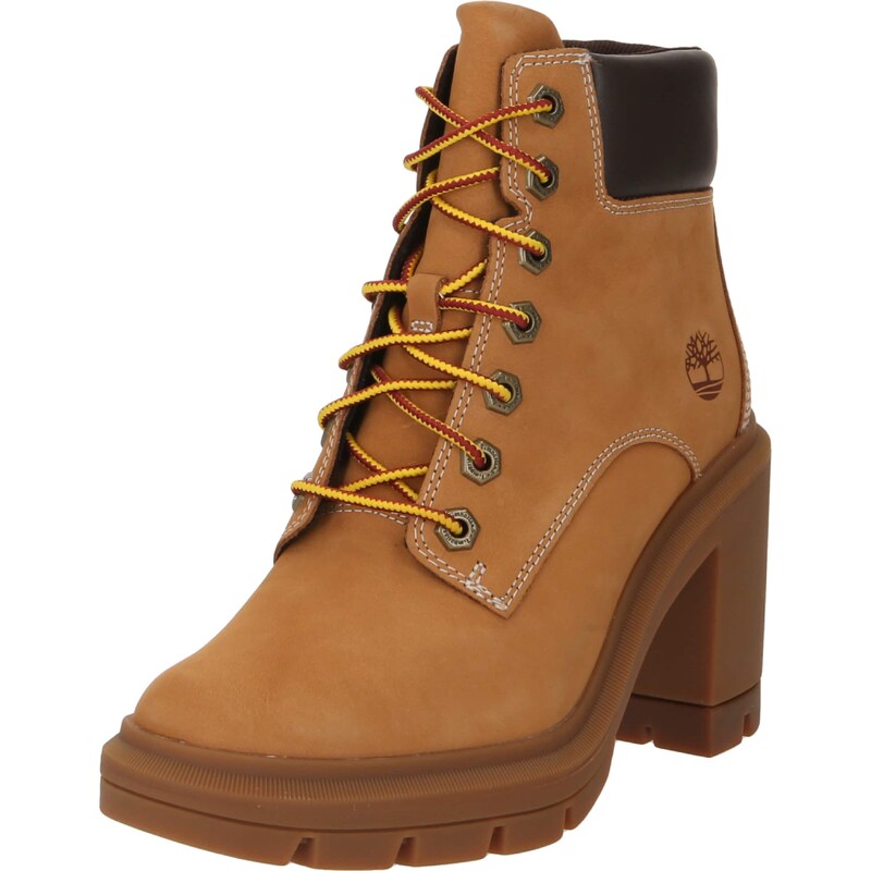 TIMBERLAND Šnurovacie členkové čižmy Allington koňaková / čierna 47932406