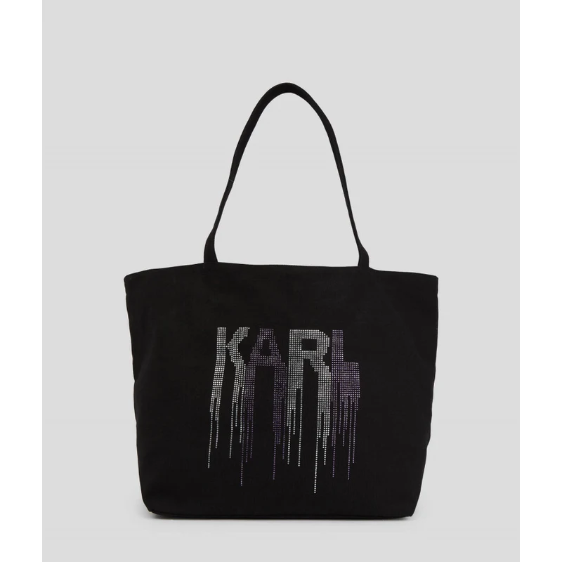 Karl Lagerfeld K/Ikonik 2.0 Rhinestone Shopper