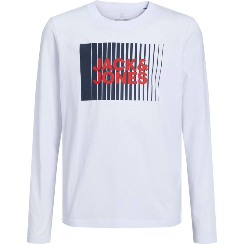 Jack & Jones Junior Tričko JJECORP námornícka modrá / červená / biela 57125362
