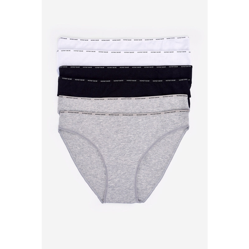 womensecret 6-balenie bavlnených klasických nohavičiek 45857985