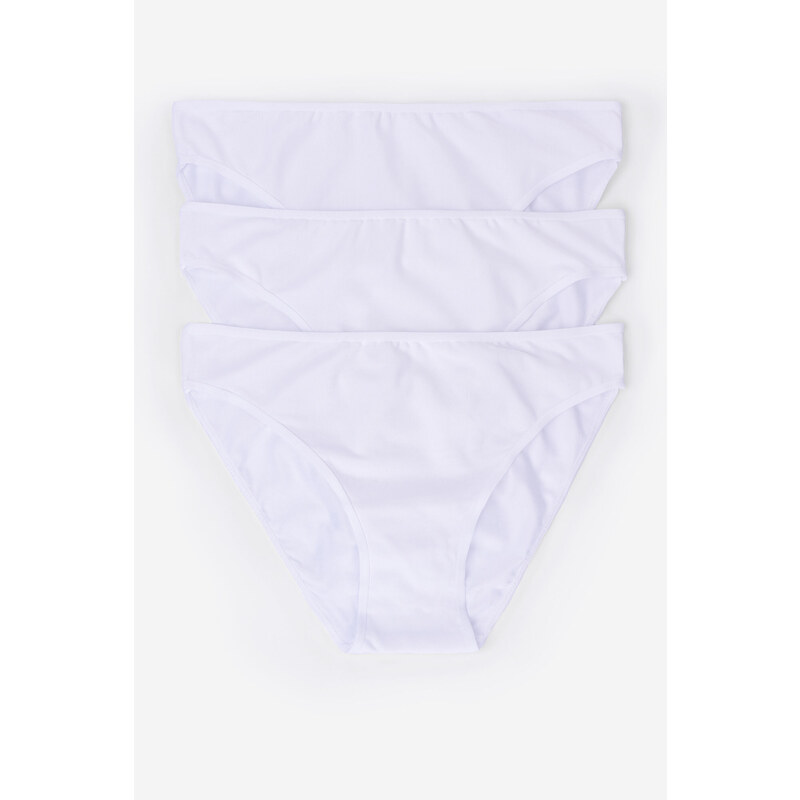 womensecret 3-balenie klasických nohavičiek z mikrovlákna 45857992