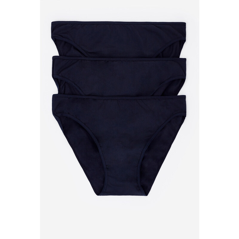 womensecret 3-balenie klasických nohavičiek z mikrovlákna 45857990