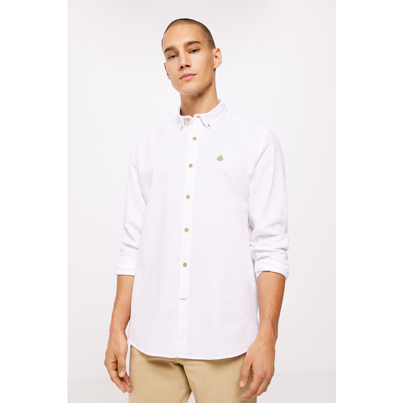 SPRINGFIELD Pánska textúrovaná košeľa 45859341