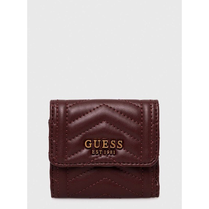 Peňaženka Guess dámsky, fialová farba