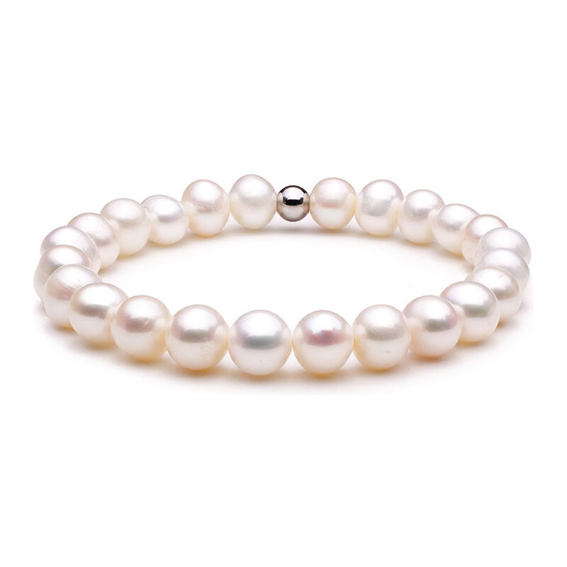 BudNej Minerálny náramok PRÍRODNÁ PERLA AAA kvalita MN1140 46235143
