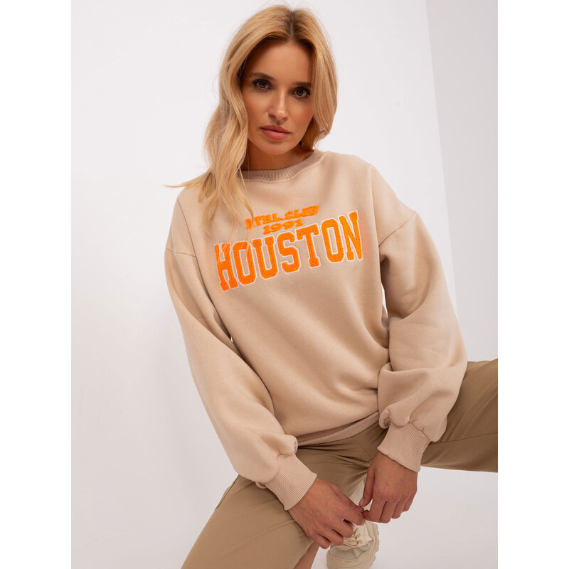 Wow Donna Sweatshirt-EM-BL-617-13.98P-beige 64787255