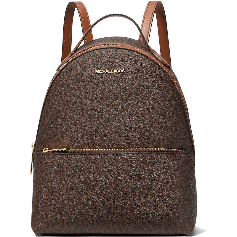 Michael Kors Sheila Medium Logo Backpack Brown 63717769