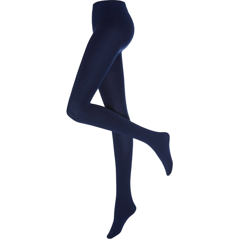 bonprix Termo pančuchové nohavice, 140den, farba modrá 46201947