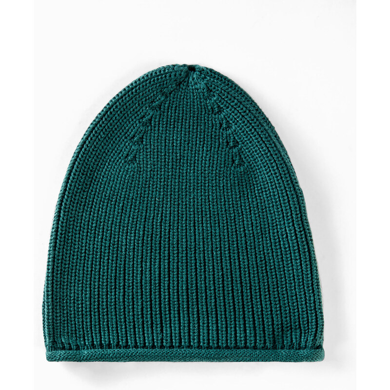 bonprix Čiapka z čistej bavlny, farba zelená 46225029