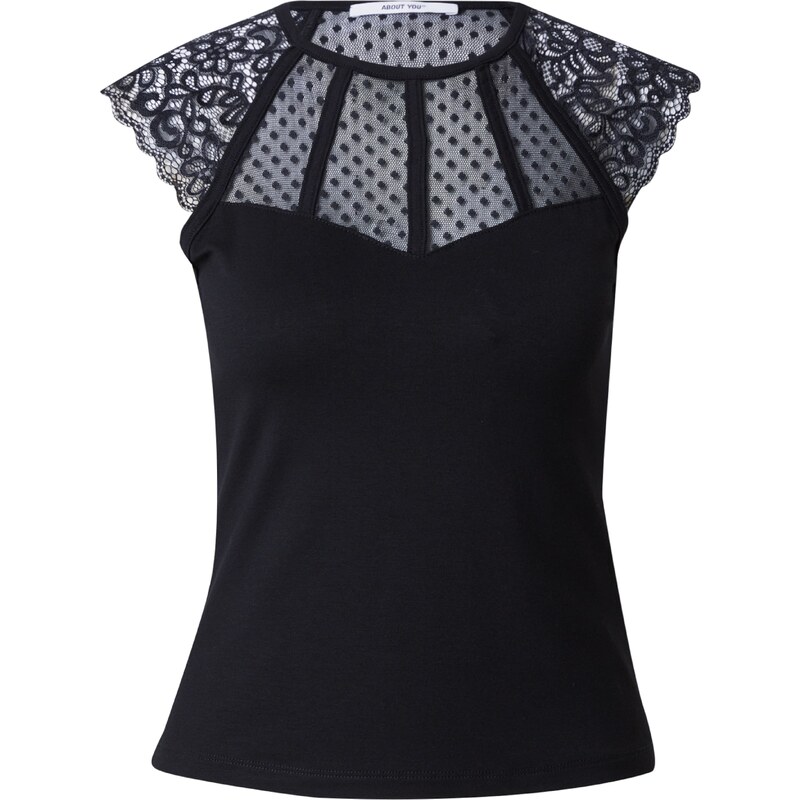 ABOUT YOU Tričko Esma čierna 46602871