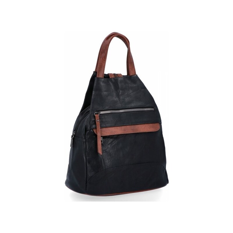 Dámská kabelka batôžtek Herisson čierna 1452H2023-43 46208078