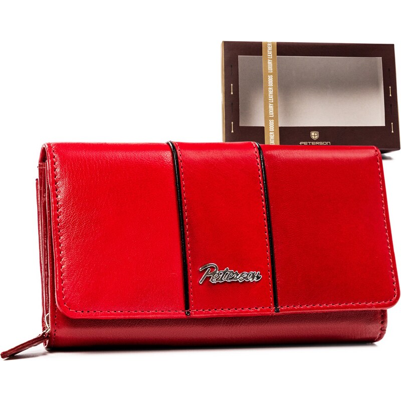 Peterson Červená dámska peňaženka