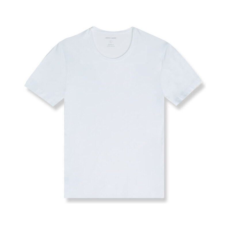 Pánske tričko 2-Pack - Pierre Cardin - biela - PIERRE CARDIN