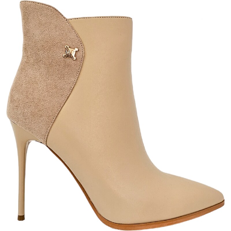 Členkové čižmy Laura Biagiotti WK Kid Walnut 56369459