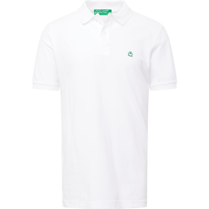 UNITED COLORS OF BENETTON Tričko trávovo zelená / biela 54752330