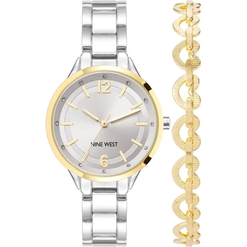 Nine West Darčekový set hodiniek a náramku NW/2797TTST 66939608