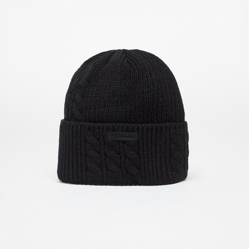 Čiapka Columbia Agate Pass Cable Knit Beanie Black Universal 46235006