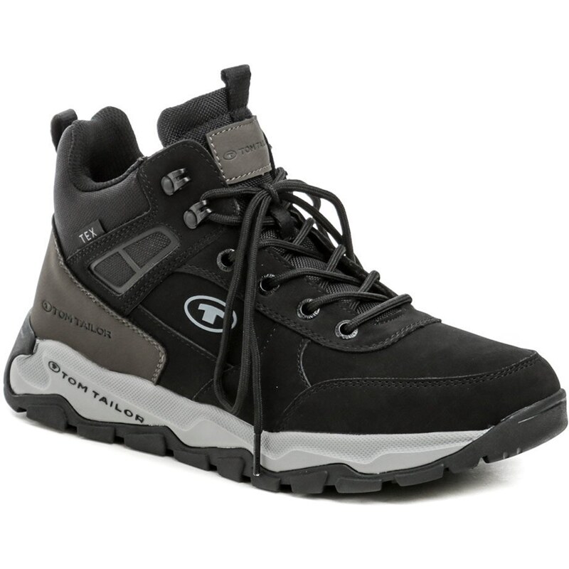 Tom Tailor 4280310011 čierne pánske zimné topánky 46235952