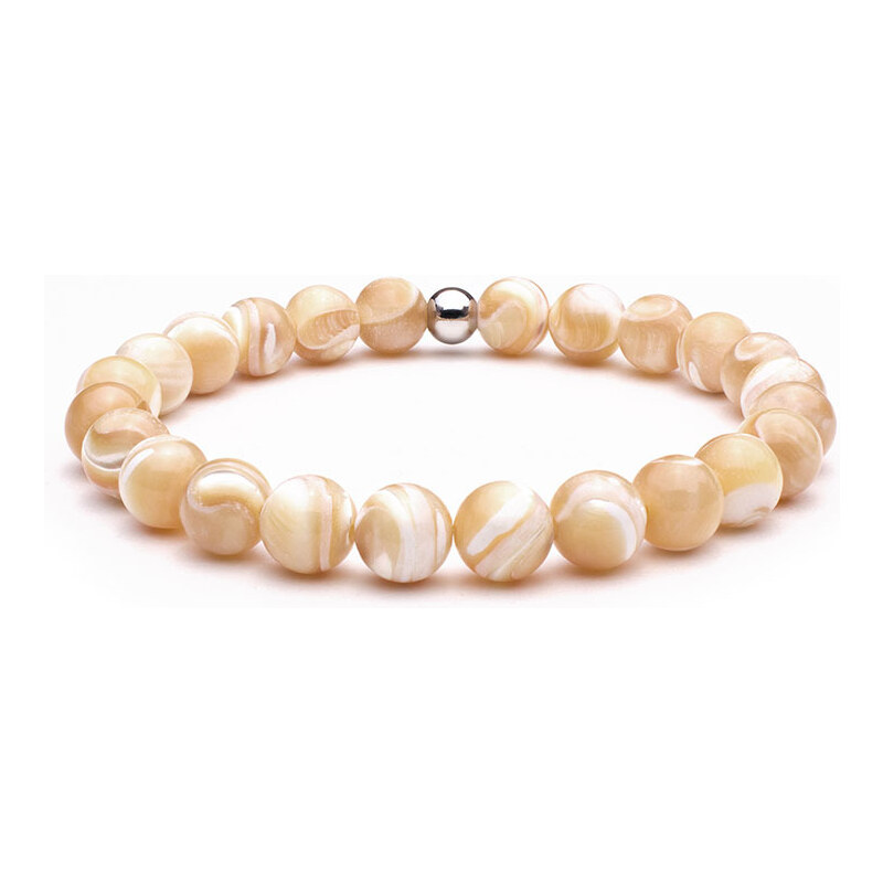 BudNej Minerálny náramok MUŠĽA TROCHUS AAA kvalita MN1143 50092172