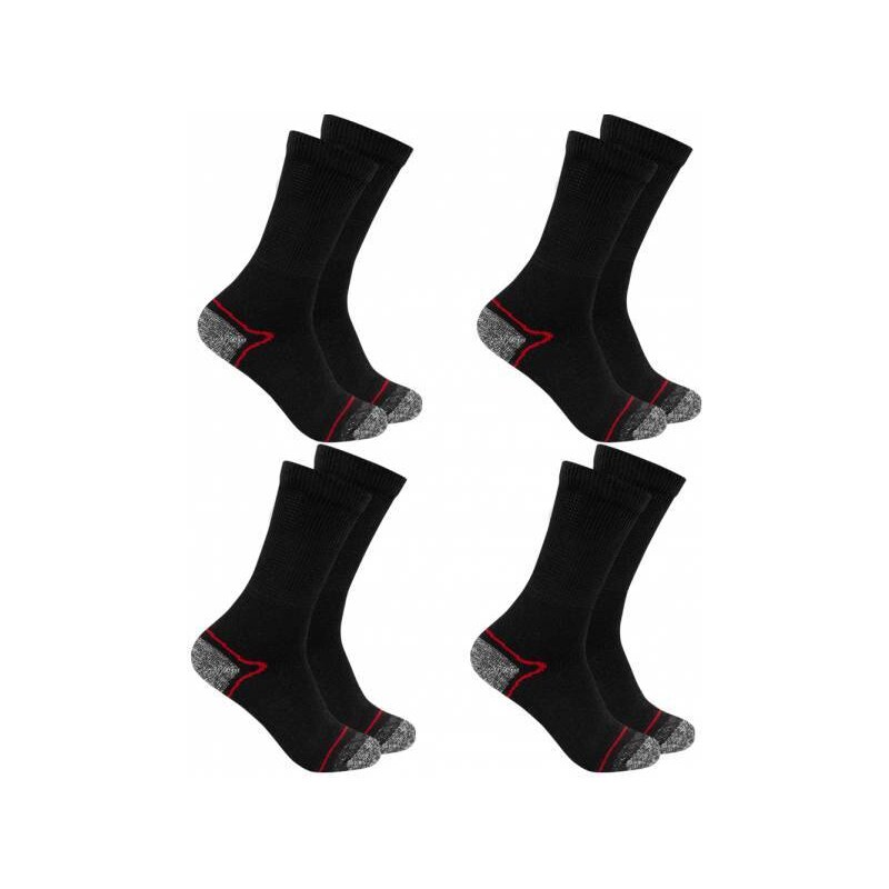 KIRKJUBØUR Climb Outdoorové Turistické Ponožky 4 páry Červené Červená 46283659