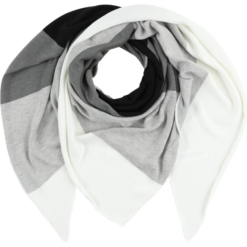ABOUT YOU Šál sivá / čierna / biela 46683357