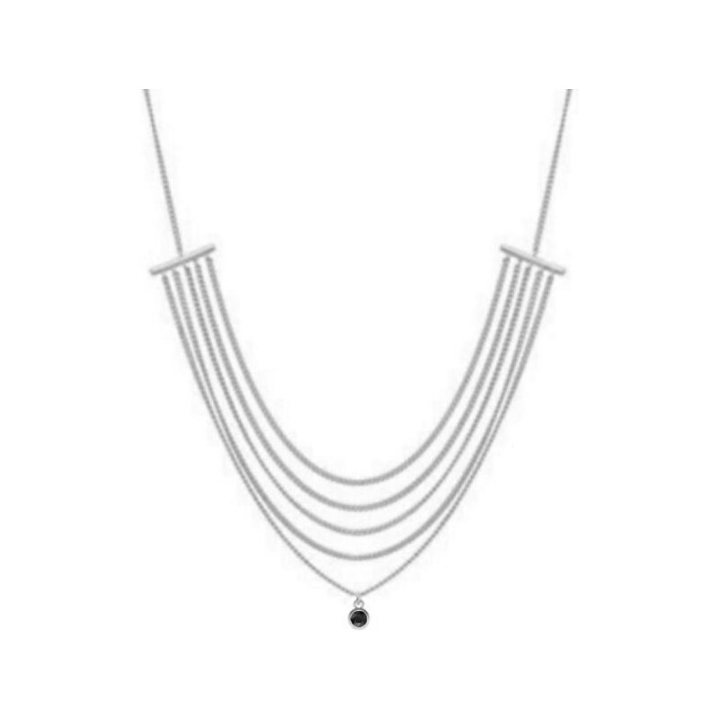 SWAROVSKI Elements Swarovski e. päťradový náhrdelník Banquet sen6160 46303656