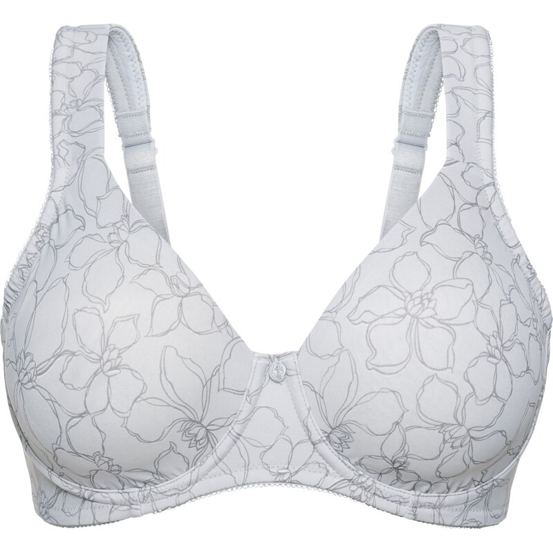 bonprix Podprsenka minimizer s vystuženými kosticami, farba šedá 44731549