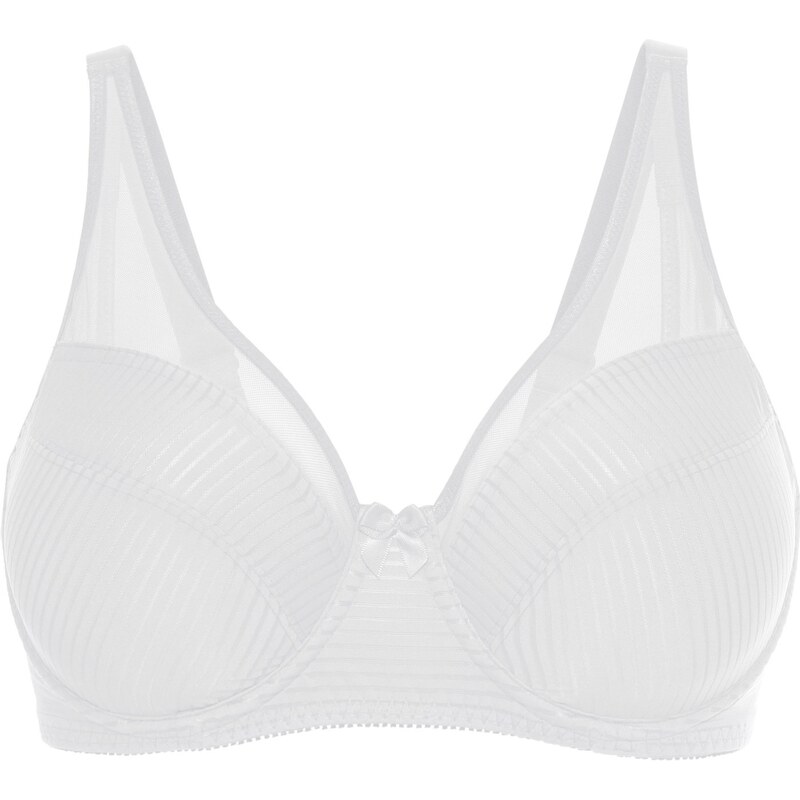 bonprix Minimizer podprsenka s kosticami, farba biela 44731723