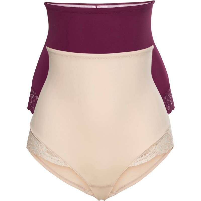 bonprix Sťahovacie nohavičky, ľahký tvarujúci efekt (2 ks), farba 44732361