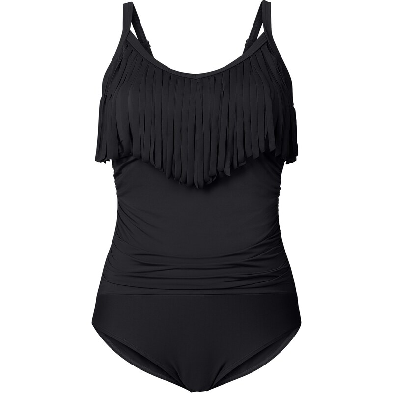 bonprix Plavky z recyklovaného polyamidu, farba čierna 44798872