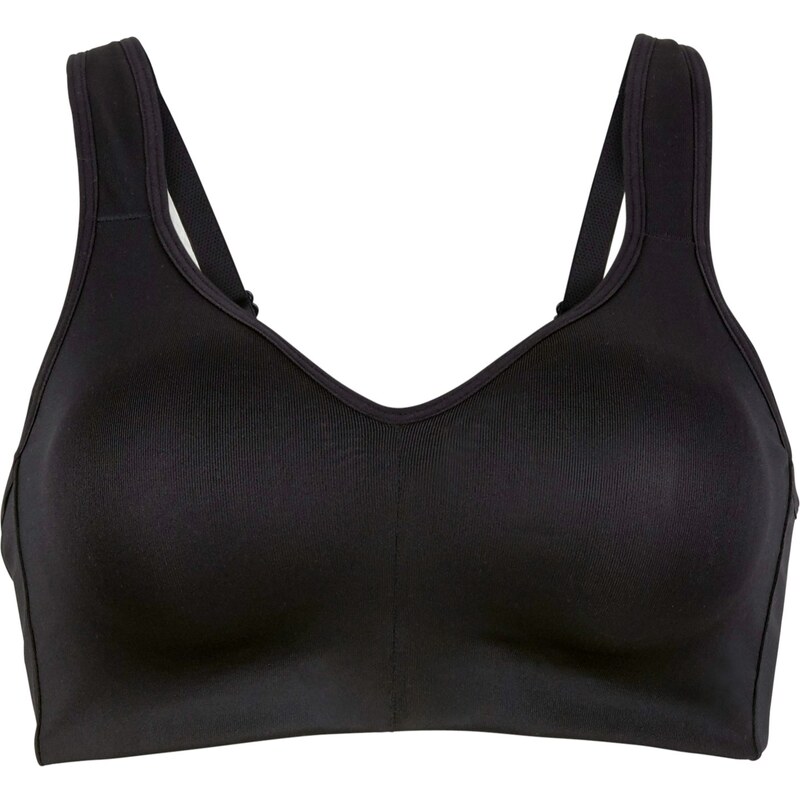 bonprix Športová podprsenka stredný level, farba čierna 44742194