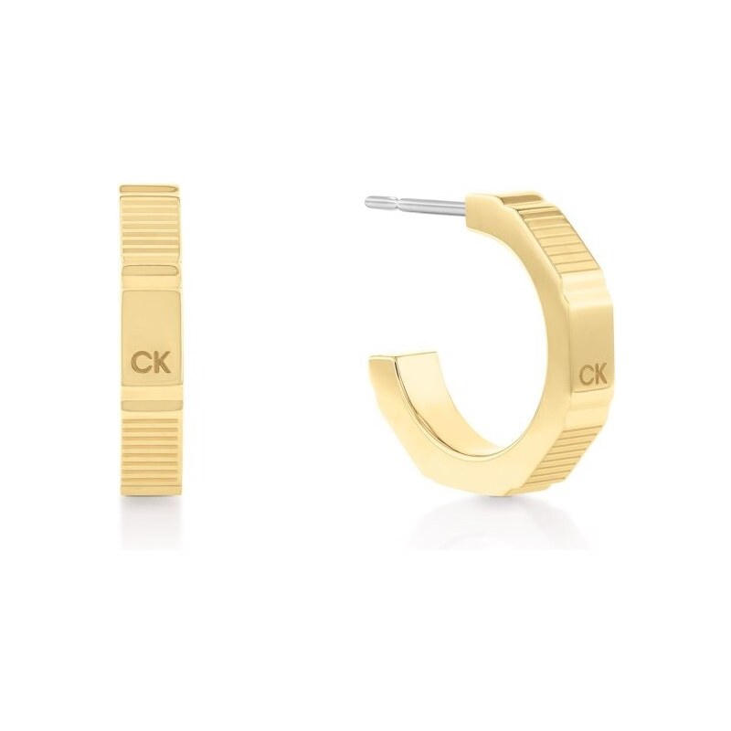 Calvin Klein Štýlové kruhové náušnice z ocele Essential 35000403 66591668