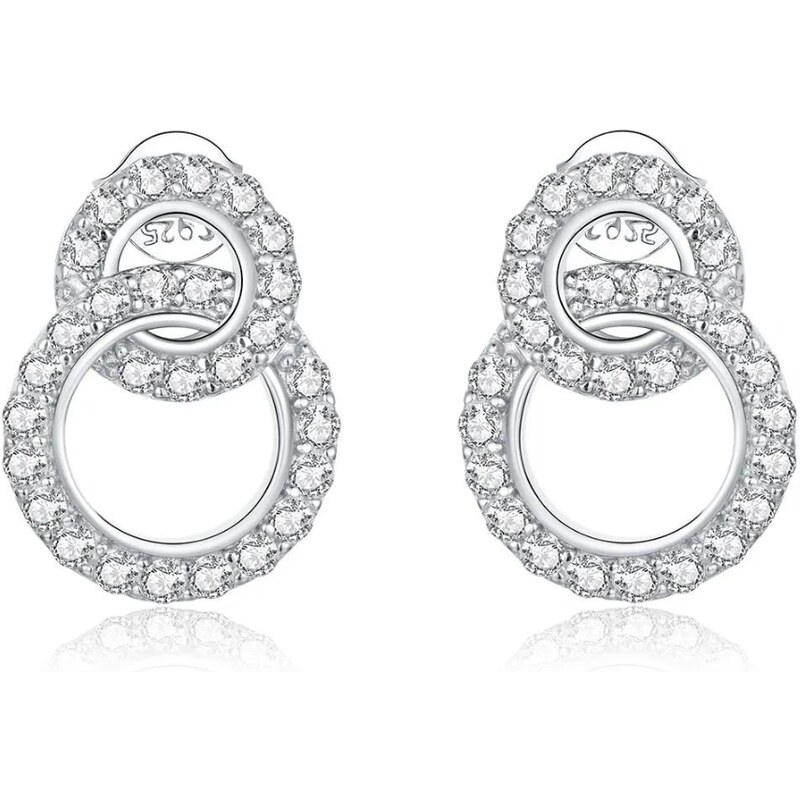 Olivie Strieborné náušnice KRUHY 7878 46749884