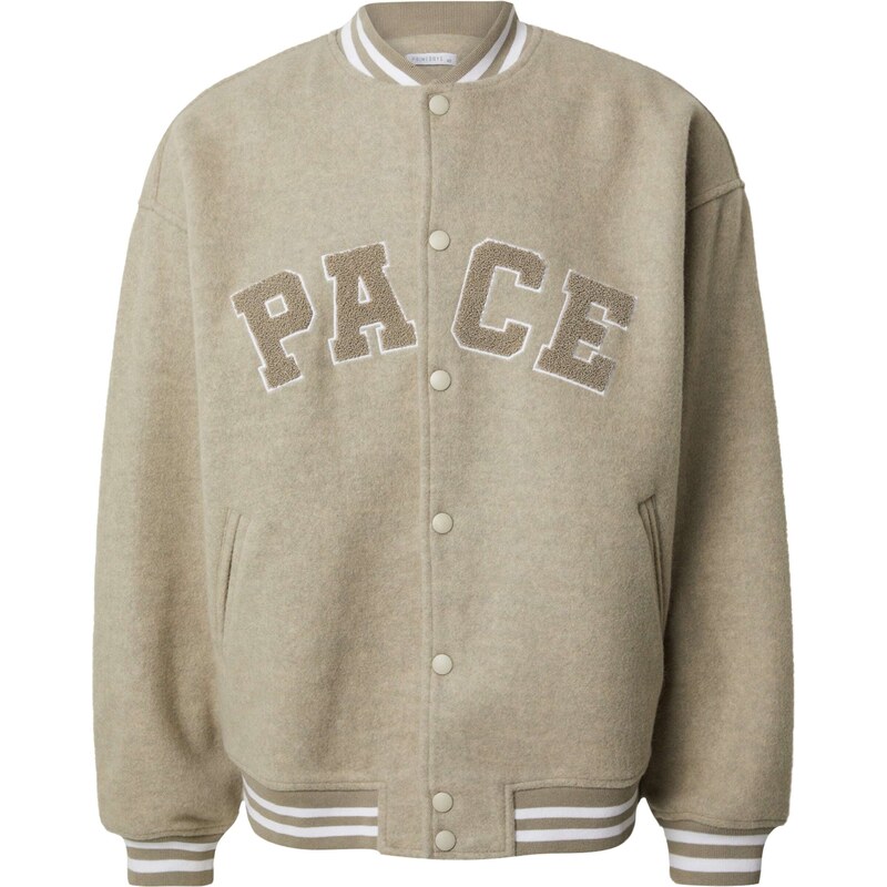 Pacemaker Prechodná bunda Elijah tmavošedá / sivobéžová / biela 54264563