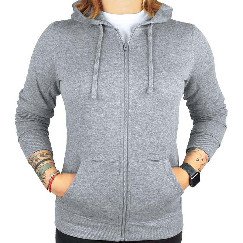 Dámska mikina Malfini šedá 46338393