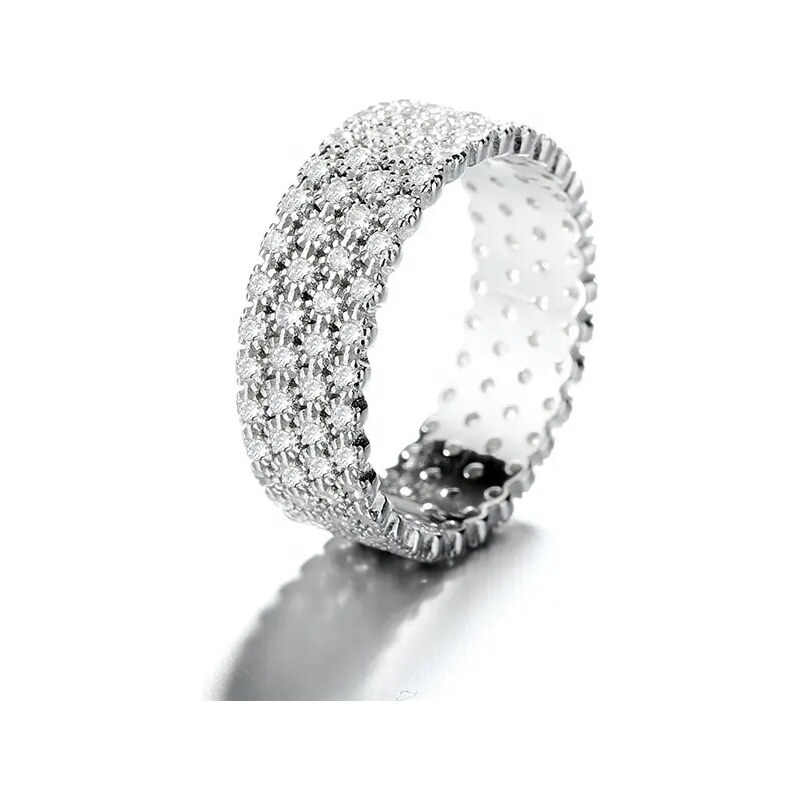 MAJYA Strieborný prsteň AMBRA 10073/6 64581383