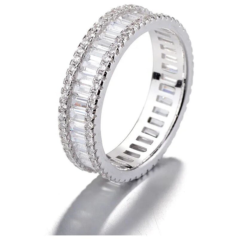 MAJYA Strieborný prsteň ANDRA zirkónový s čírymi kamienkami 10077/6 64581387