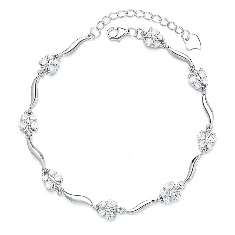 MAJYA Strieborný náramok SASKIA 10103 64581192