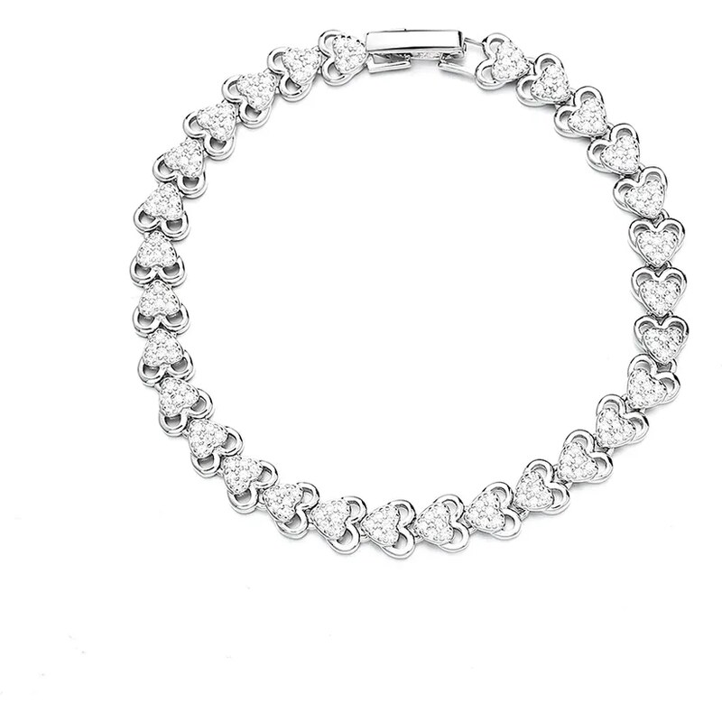 MAJYA Strieborný náramok SILVIA 10097 64581186