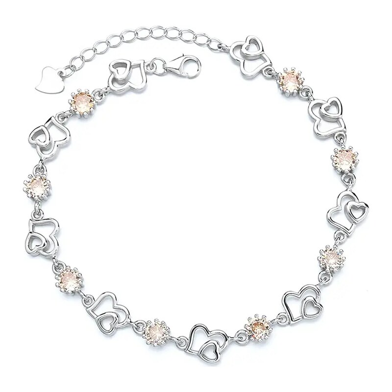 MAJYA Strieborný náramok SUNNY 10100 64581189