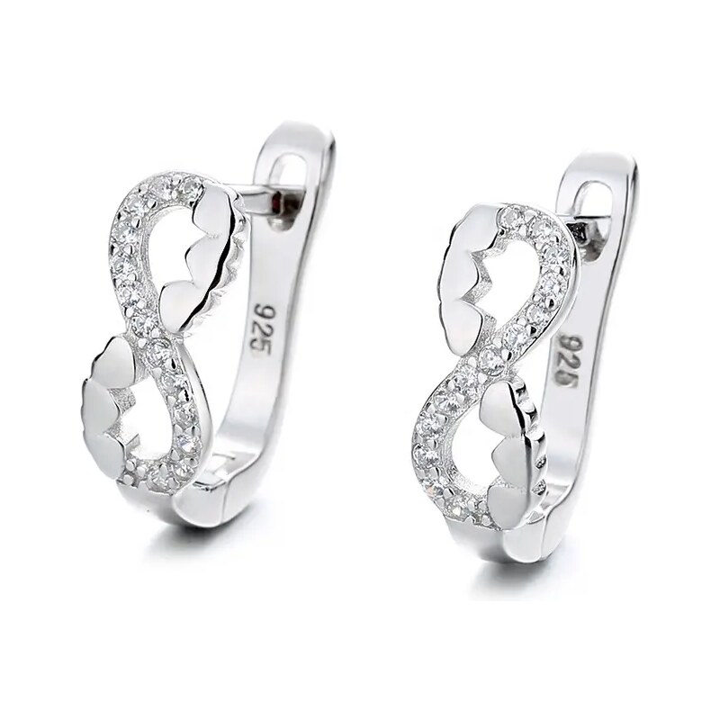 MAJYA Strieborné náušnice MADISON 10155 64581638