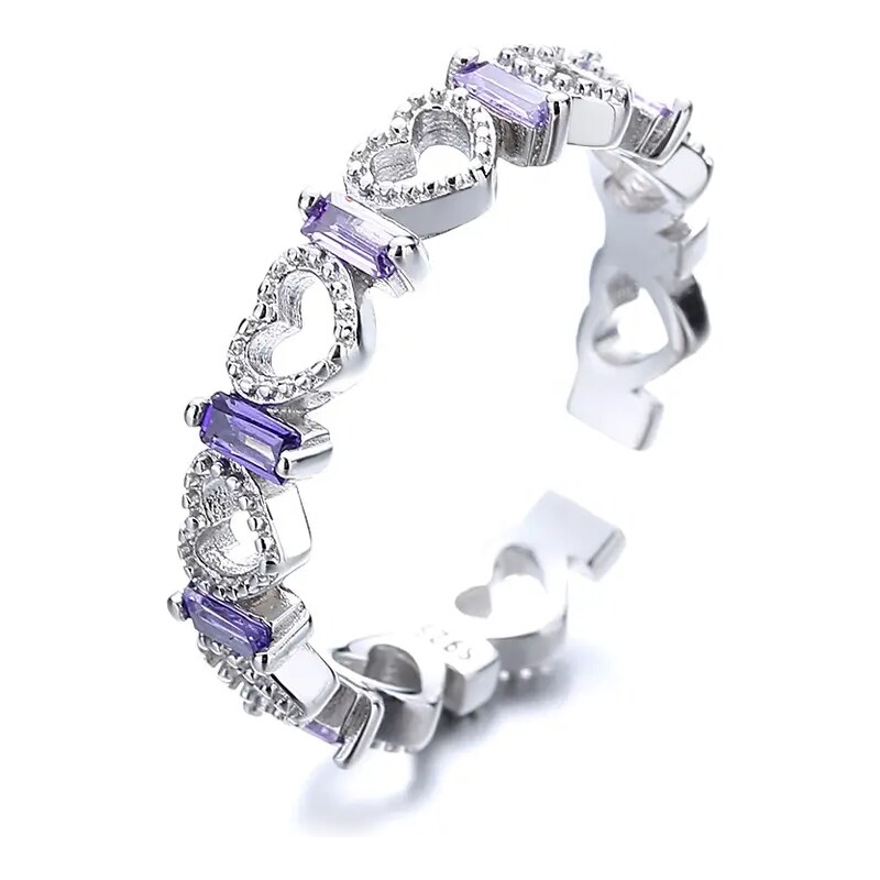 MAJYA Strieborný prsteň AILEEN 10186/6 64581415