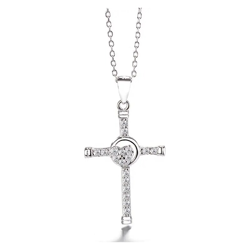 MAJYA Strieborný prívesok s retiazkou DIANE 10231 64581675