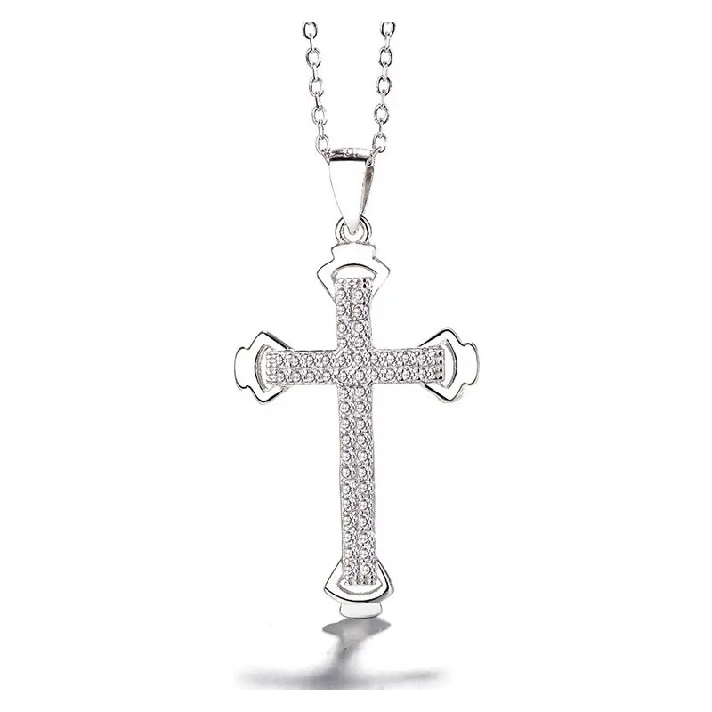 MAJYA Strieborný prívesok s retiazkou KRIZIA 10232 64581677