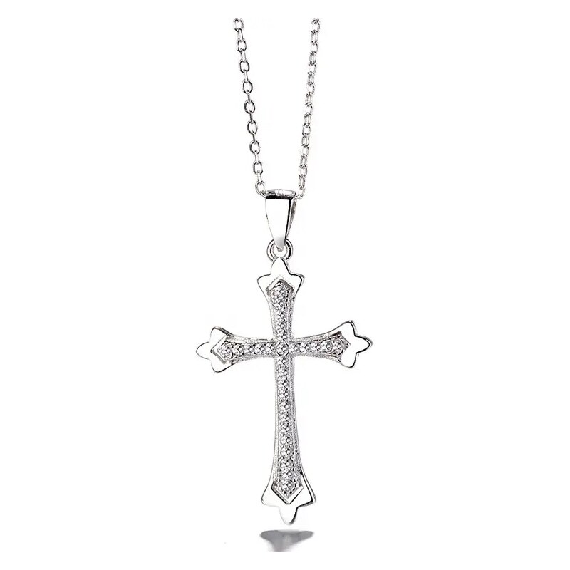 MAJYA Strieborný prívesok s retiazkou CAROL 10233 64581676