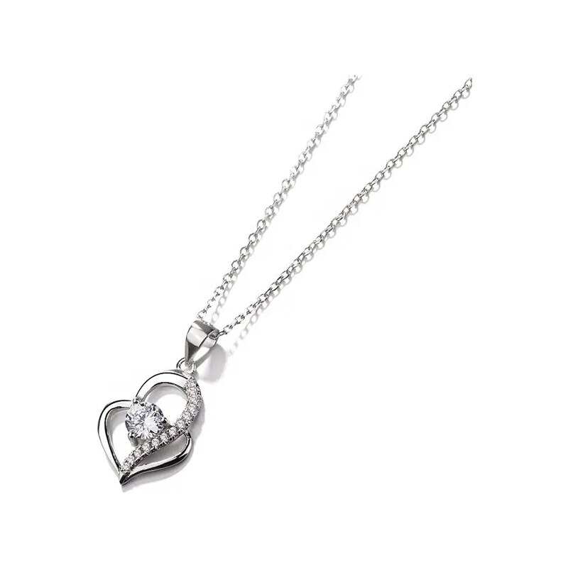 MAJYA Strieborný prívesok s retiazkou EVA 51 cm 10248 64581606