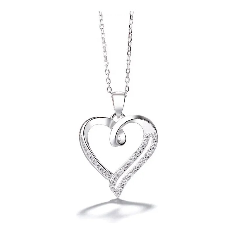 MAJYA Strieborný prívesok s retiazkou WILLOW 45 cm 10259 64581695