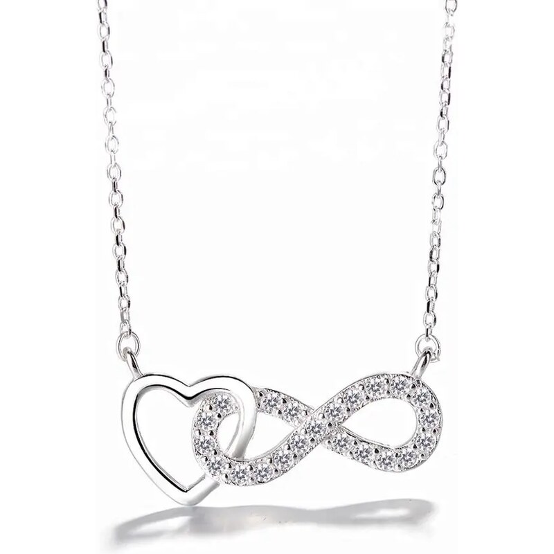 MAJYA Strieborný prívesok s retiazkou VENDY 10270 64581711