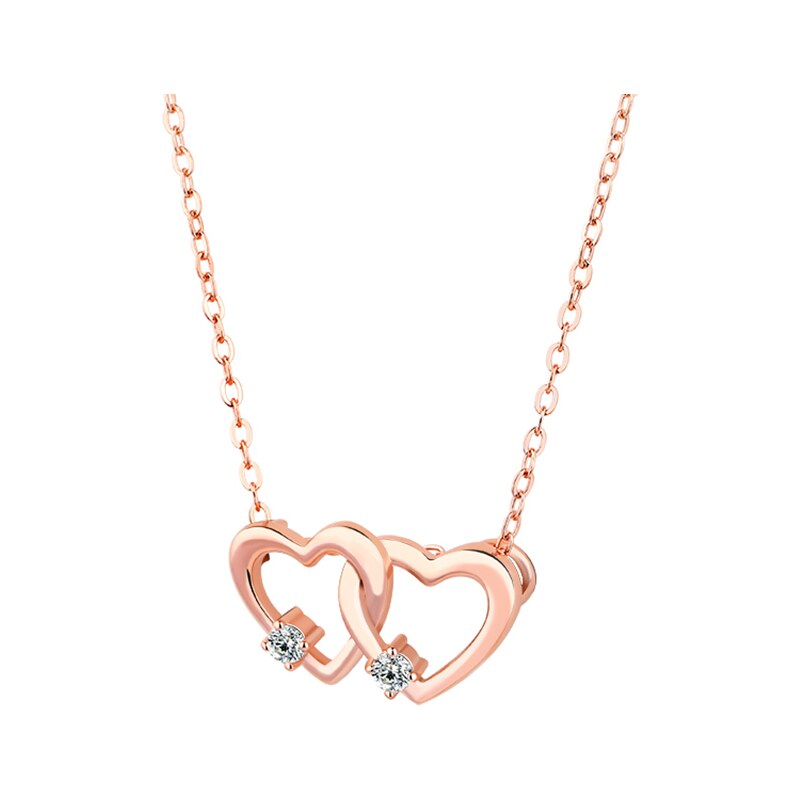 MAJYA Strieborný prívesok s retiazkou DARCY rose 10300 64581720